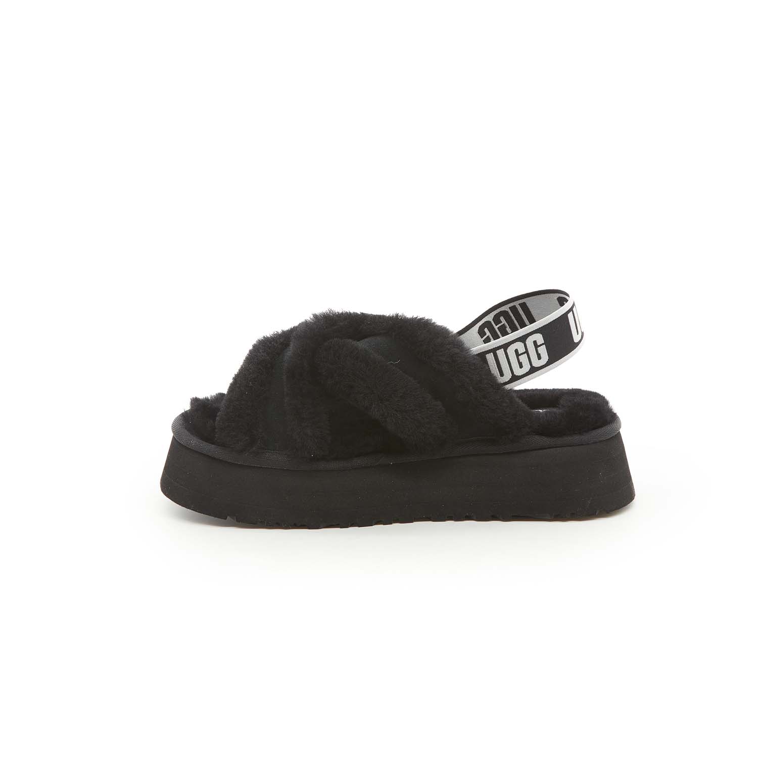 Ugg Disco Cross Slide Nero